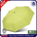 Venda por atacado de pára-sol de mão guarda-chuva dobrável de moda de cor guarda-chuva de proteção uv